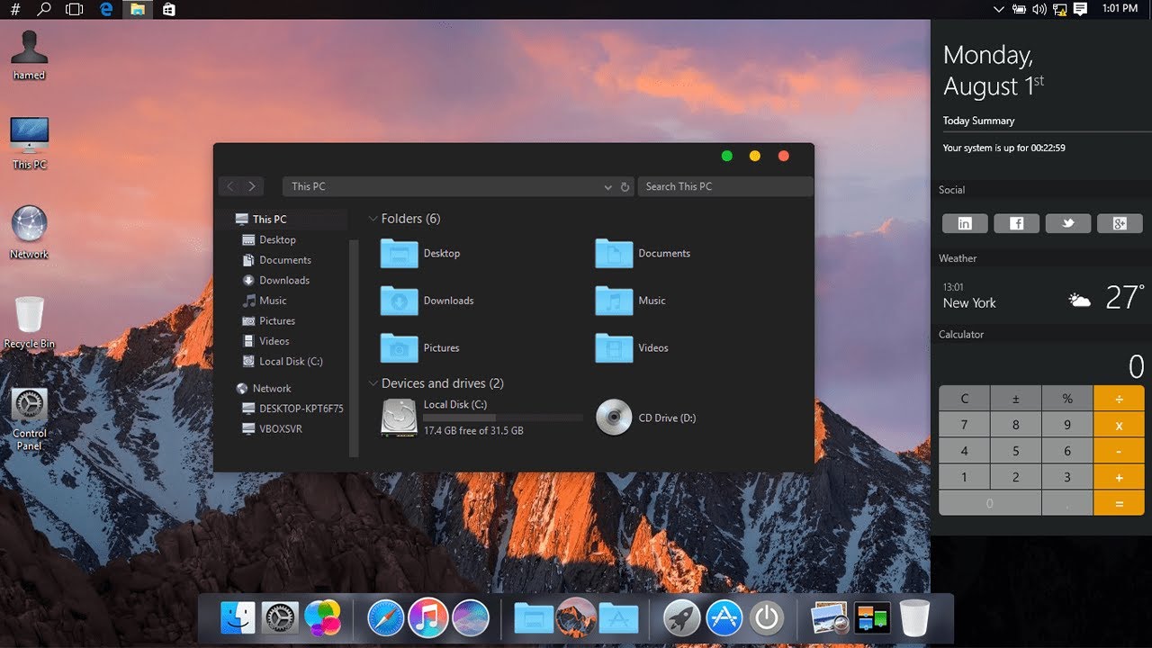Mac theme for windows 7 64 bit free download
